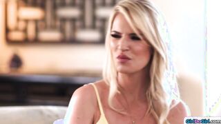 Busty milf newlyweds share stepdaughter
