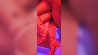 hubby masturbating while friend with huge cock penetrated strong ex-wife's twat