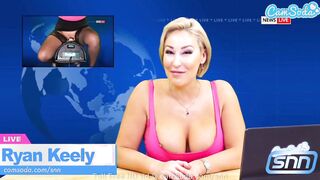 Camsoda - Huge Breasts cougar Ryan Keely Loving Sybian While