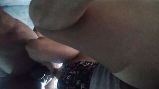 freaky hubby into her booty