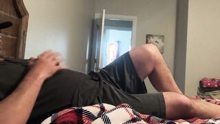 Hubby Caught Jerking to Porn By Angry Disgusted Fiance ~ It's Not His Cock!