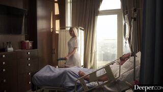 Deeper. Sensual nurse Kenzie gets involved with a patient