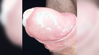 Close up amateur female domination wrecked orgasm with urethral sounding. Frenulum stimulation