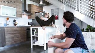 Sloan Harper Into Homework With Stepson