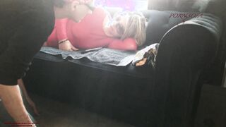 Mother and step son - Mom 47 years mature