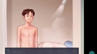SUMMERTIME SAGA #141 • Coating her soak slit inside Bae