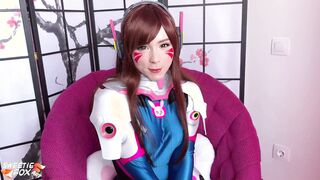 First Painful Anal D.Va from Overwatch