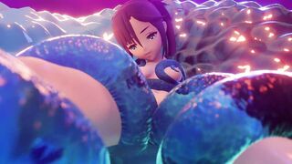 Mona X Slime animated