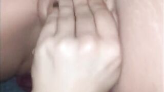 Throatfuck DVP and double penetration with MILF into underwear ends inside facial