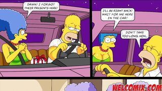 A wild birthday party - The Simptoons