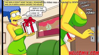 A wild birthday party - The Simptoons