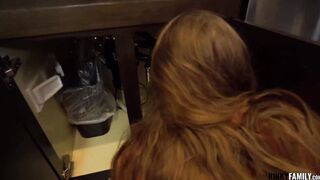 Crazy Family - Pounded my stealing stepsister Ashley Red