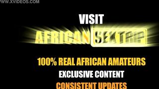 Zulu babes share tourist huge white penis into afterparty 3 way