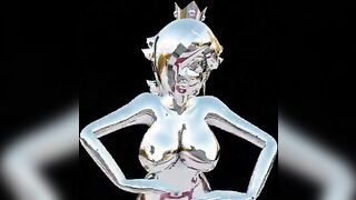 mmd r18 Touhou Metal Cirno ITZY - DALLA DALLA 3d animated