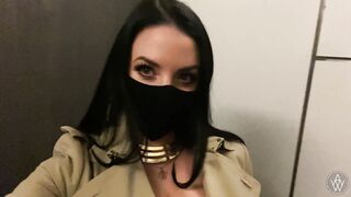 ANGELA WHITE - pov Anal by the Jacuzzi
