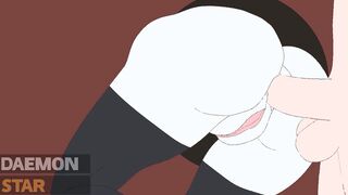 Bulma gets nailed inside gloryhole!