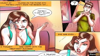 Swapping Stepmoms into bed - sex party at home with the next door