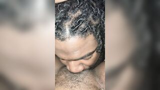 Papa Tasting African Snatch For A Late Night Snack | Papa Bare