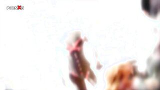 Blonde minx gets anally plowed with mom