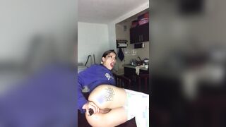 Rica Masturbacion anal, Arigato_gatt se viene por atrás