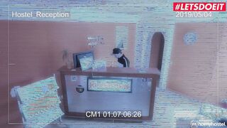 TURNED ON HOSTEL - Arteya Gets Her Small Snatch Plowed By A Huge Ebony Penis! Full Clip