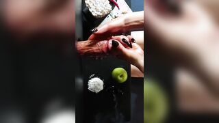Visit to the Witch - Hand Job Jizzed Sperm