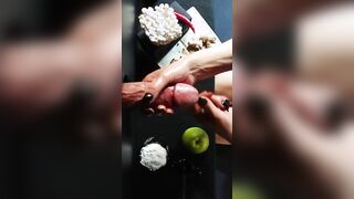 Visit to the Witch - Hand Job Jizzed Sperm