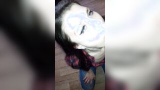 Kinky dirty hotwife mouth nailed with crazy talkings