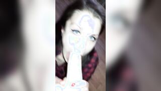 Kinky dirty hotwife mouth nailed with crazy talkings