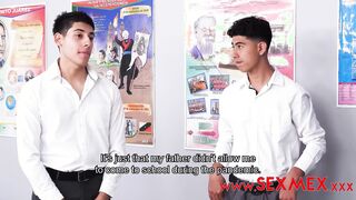 SILVIA SANTEZ - SEXSUAL DEAL WITH HER COLLEGE GIRL two