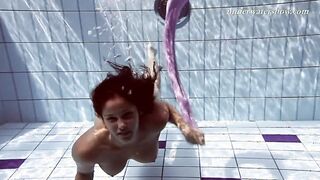Paulinka mega crazy sexy huge boobies underwater 18