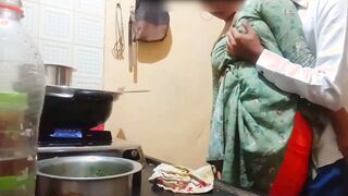 desi Hottie fiance get banged while cooking