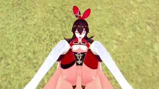 Genshin Impact: GODDESS SEX WITH ADORABLE WAIFU AMBER (3D Animated)