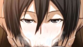 Atack of titan Animated Mikasa Ackerman.