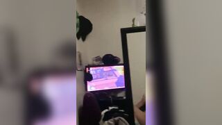 rubbing my fat cunt