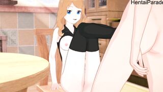 Gentle sex with Serena Pokemon [Hentai 3D]