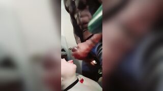 She loves to lick thick ebony cock