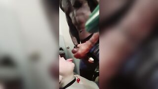 She loves to lick thick ebony cock