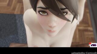 Tracer getting her cunt Nailed Rough Animation! Overwatch Compilation w/Sound