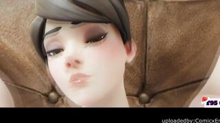 Tracer getting her cunt Nailed Rough Animation! Overwatch Compilation w/Sound