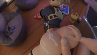 YUMMY WHITE BUTTOCKS BONED BOMBSHELL EXTREME ROUGH SEX LOVELY SATISFACTION ROUGH SEX【BY】bell_nsfw
