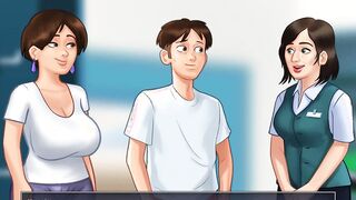 Summertime Saga: beauty Hottie milf With Huge Milky Breasts-Ep79