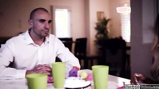 Stepmom and stepdad fuck stepdaughters