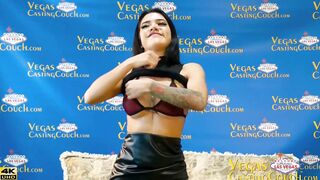 Alice Thunder - First Porn Casting Sex Tape Inside Las Vegas