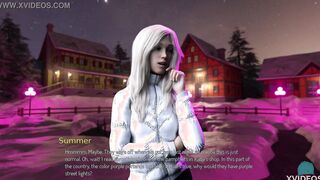 COLLEGE TIED: ARCTIC ADVENTURE #10 • Waitresses with long boobies
