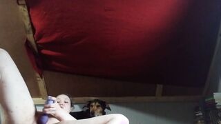 hot Rowanne McLaren relaxes after big day with double penetration