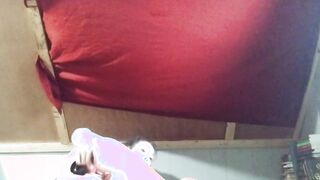 hot Rowanne McLaren relaxes after big day with double penetration
