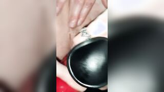 Triple Vaginal penetration and fisting.