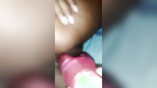 Love When She Make My Vagina SOOOOO CREAMMMMM!!!!! Love how my exgirl banged my soak and creampussy!