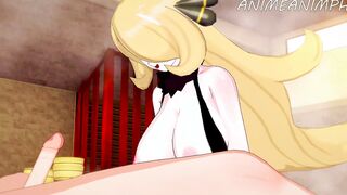 POKEMON CYNTHIA ANIMATED